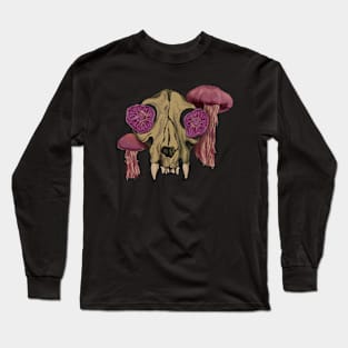 Shroom skull Long Sleeve T-Shirt